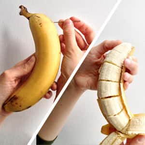 Banana cutting magic